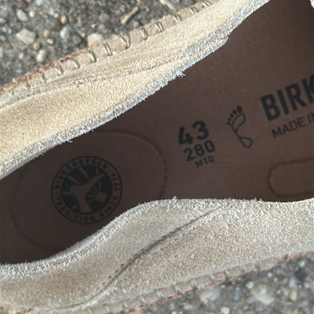 Birkenstock Gary Loafer Sand Suede, Size 10 - Picture 7 of 8